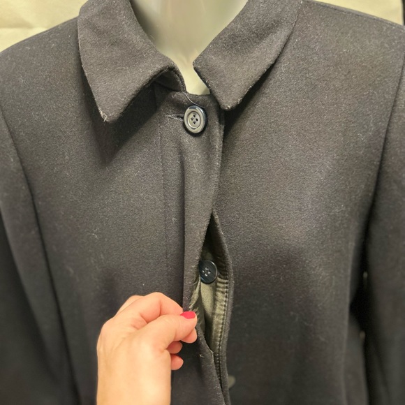 Harve Bernard by Bernard Holzman Wool Navy peacoat - Picture 7 of 7